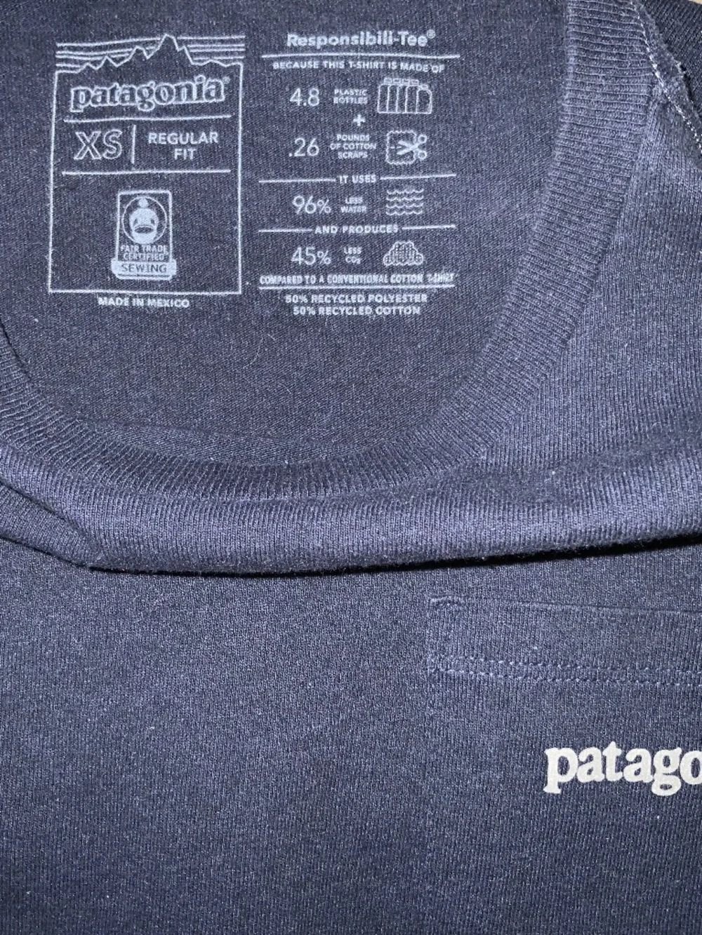 Patagonia Line Logo Ridge Pocket Responsibili Tee Short Sleeve T-Shirt